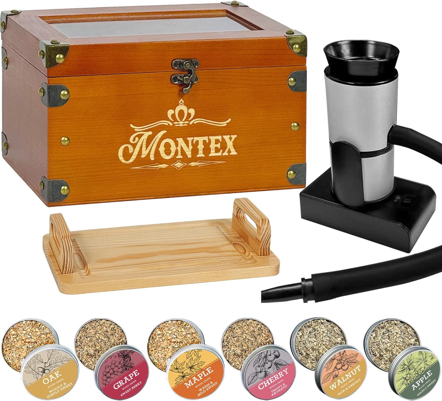 Montex Whiskey Smoker Kit - Elevate Your Cocktails!