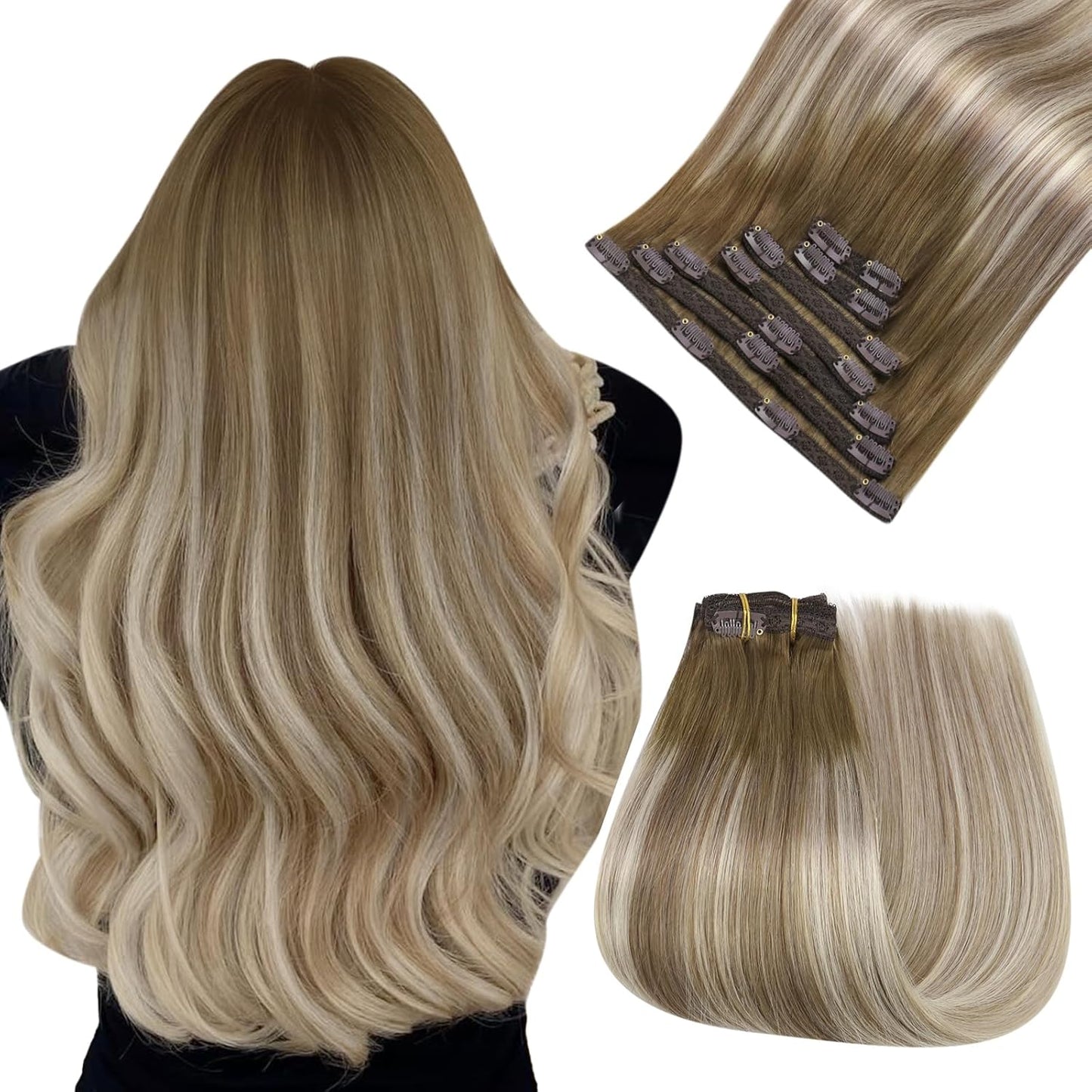 Easyouth Clip in Hair Extensions for Effortless Volume and Style