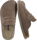 CUSHIONAIRE Zola Womens Penny Clog Mule with Memory Foam Comfort
