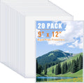 9 in x 12 in Rigid Print Protectors - Heavy Duty Top-Loading Sleeves