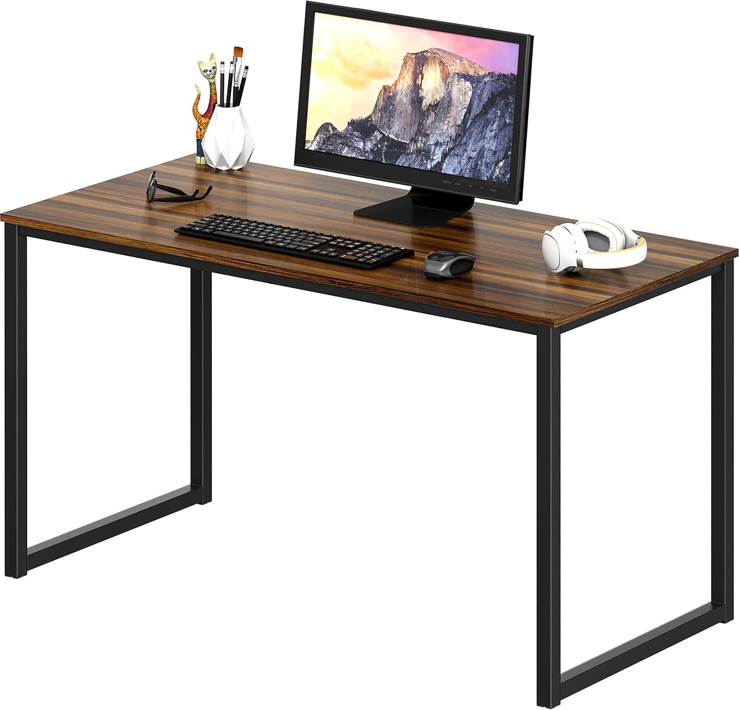 SHW Mission 40-Inch Home Office Computer Desk for Small Spaces