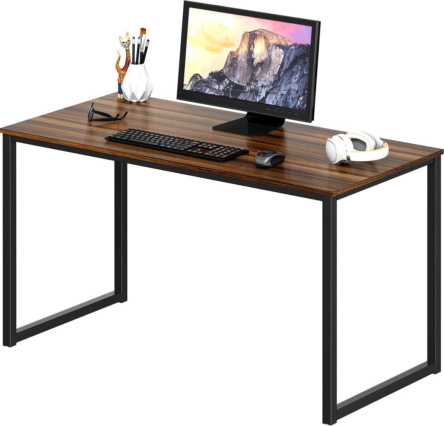 SHW Mission 40-Inch Home Office Computer Desk for Small Spaces