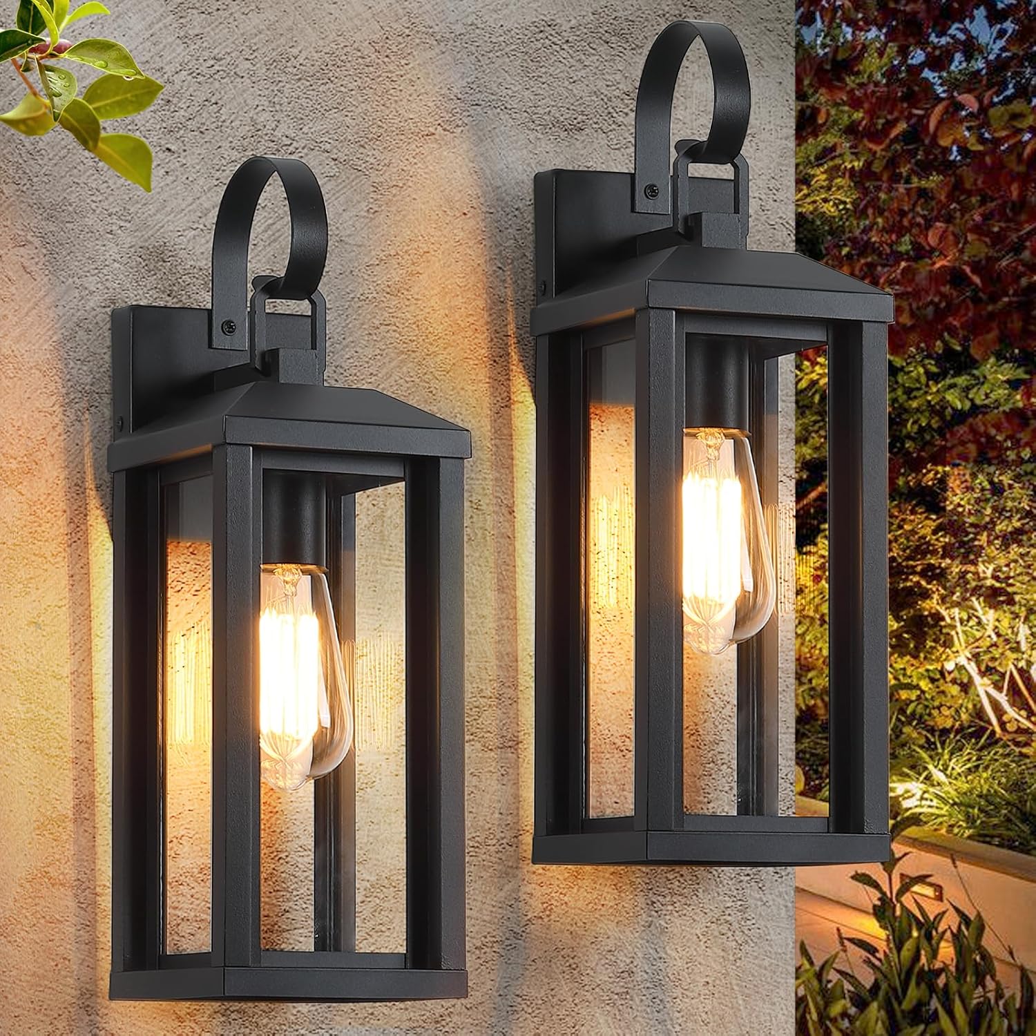 17 Inch Large Outdoor Wall Lights for Stylish Exterior Lighting