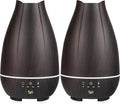 HealthSmart Essential Oil Diffuser Cool Mist Humidifier - Dual Pack
