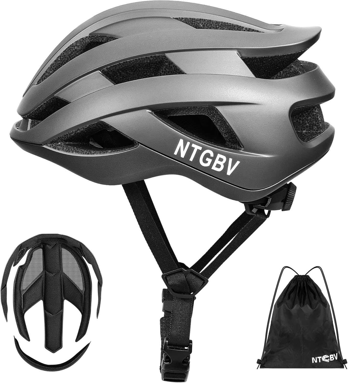 Adult Bike Helmet for Men and Women with Adjustable Comfort Fit