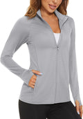 Women's UPF 50+ Lightweight Athletic Jacket - Sun Protection Fit UV