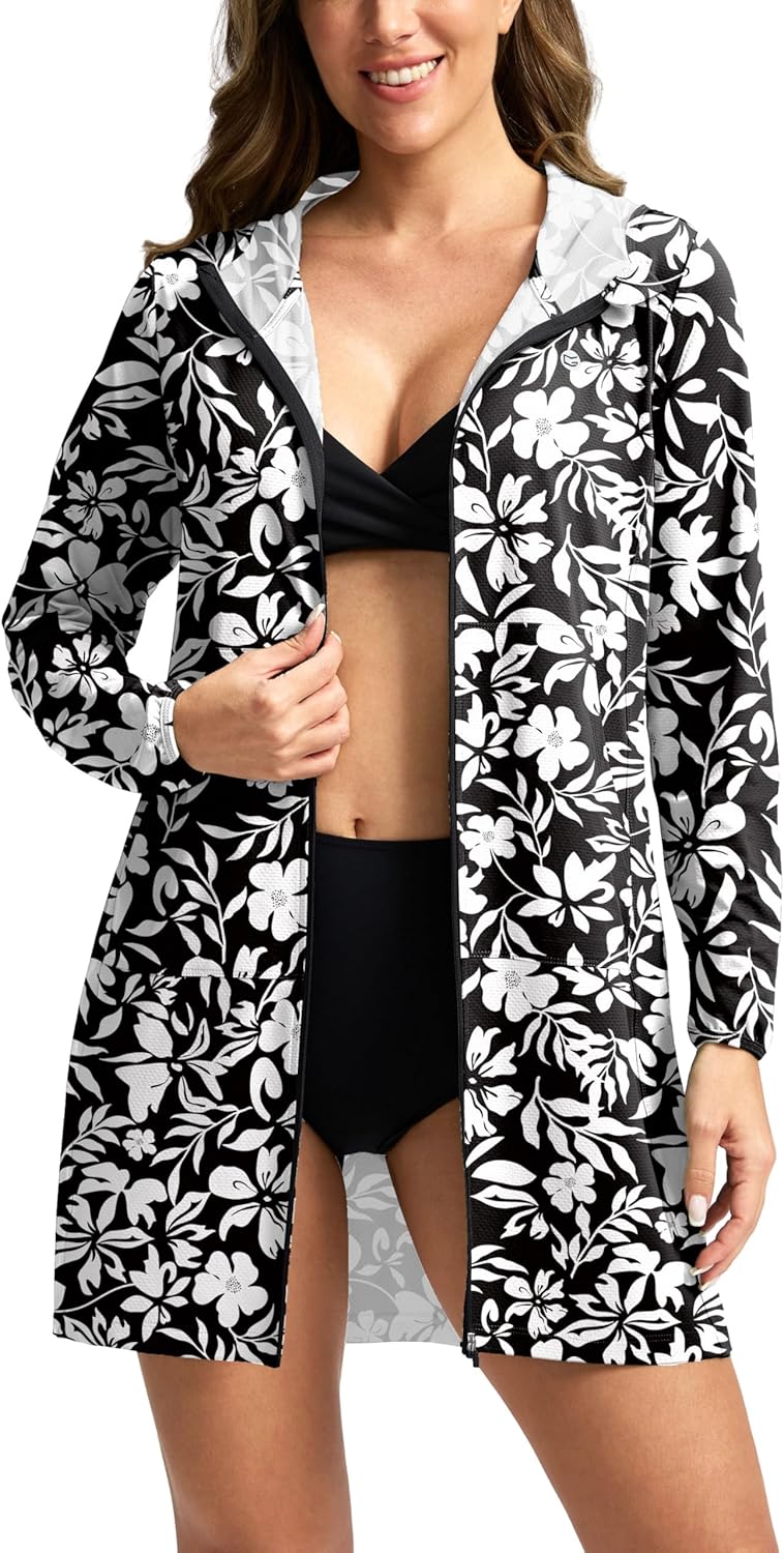 Women's UPF 50+ Swim Cover Up for Sun Protection and Style