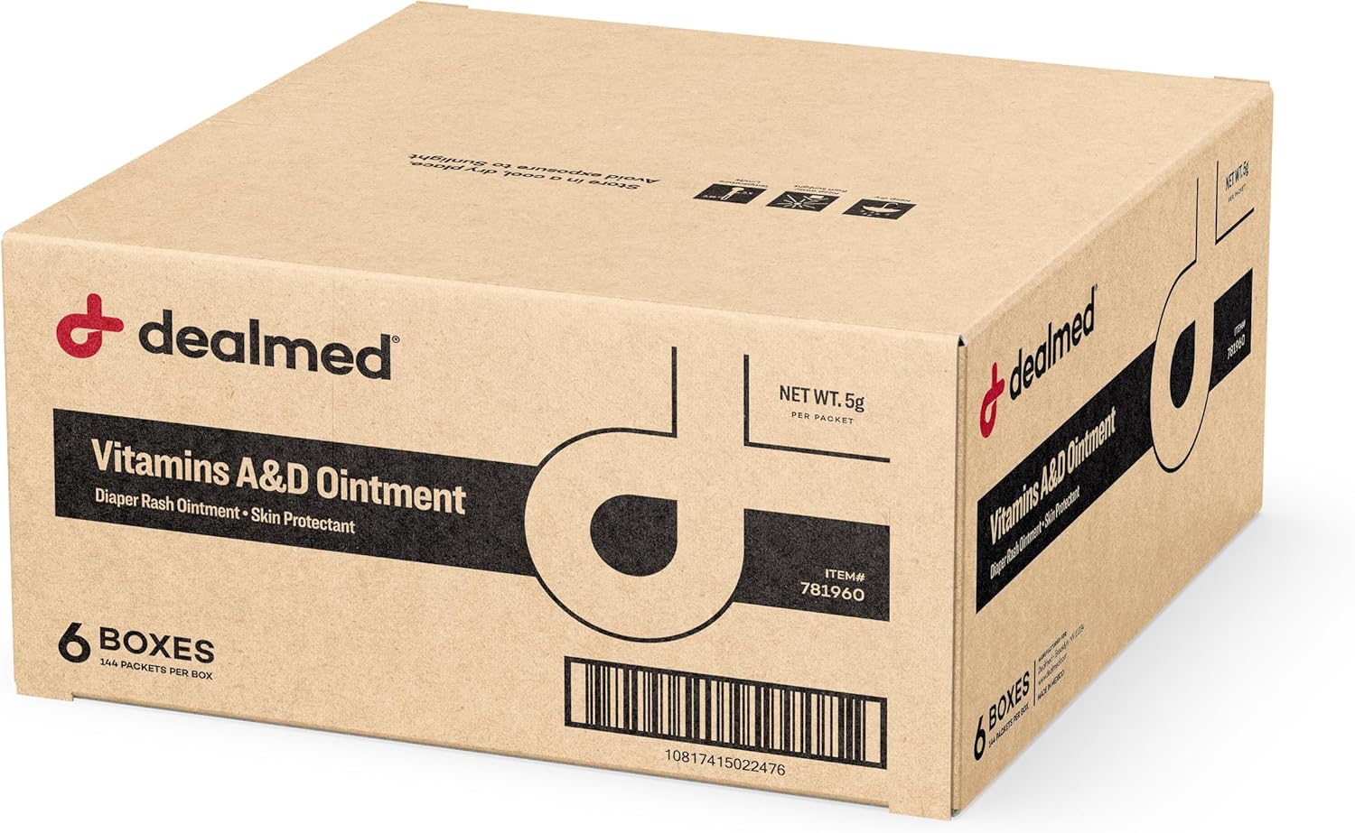 Dealmed A&D Ointment - Baby Diaper Rash Cream