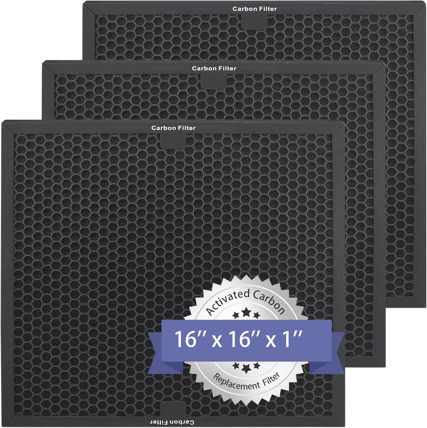 Triple Carbon Filter Pack for Superior Air Purification