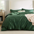 Bedsure Cooling Duvet Cover Queen - Breathable Silky Lyocell Cotton