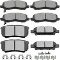 SCITOO Ceramic Brake Pad Set for Dodge, Jeep, Mitsubishi Vehicles
