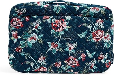 Vera Bradley Women's Cotton Laptop Organizer for Stylish Travel