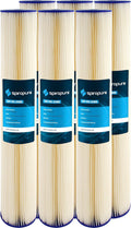 SpiroPure SP-R5-20BB 20x4.5 5 Micron Pleated Sediment Filter