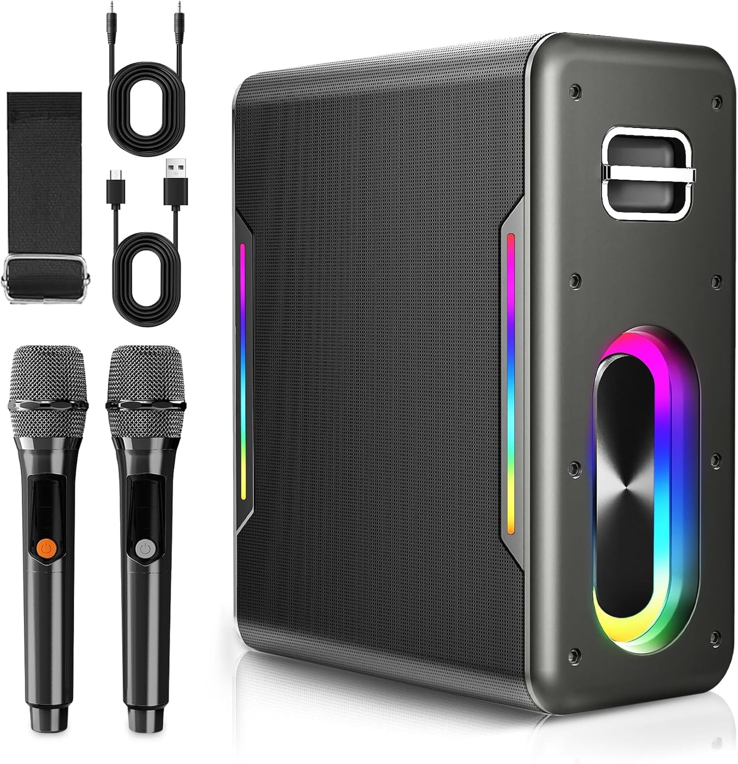 Wireless Mic Karaoke Machine: Portable Fun!