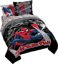 Spiderman 7-Piece Queen Comforter Set - Soft Brushed Microfiber