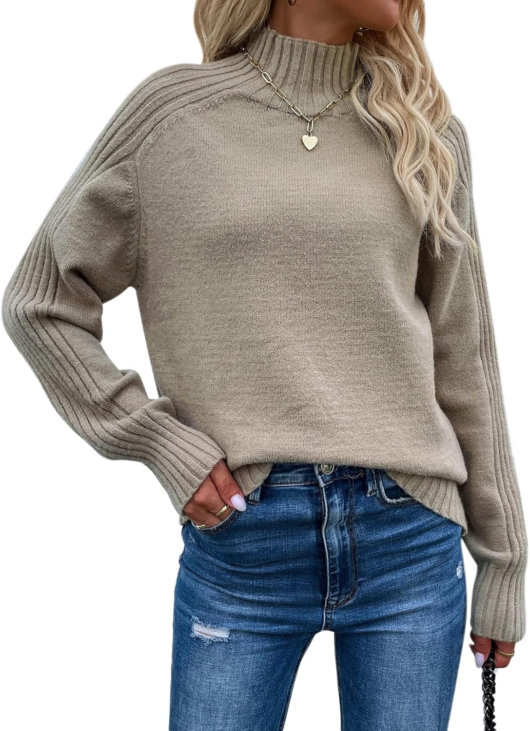 Les umes Womens Turtleneck Sweaters for Casual Style and Comfort