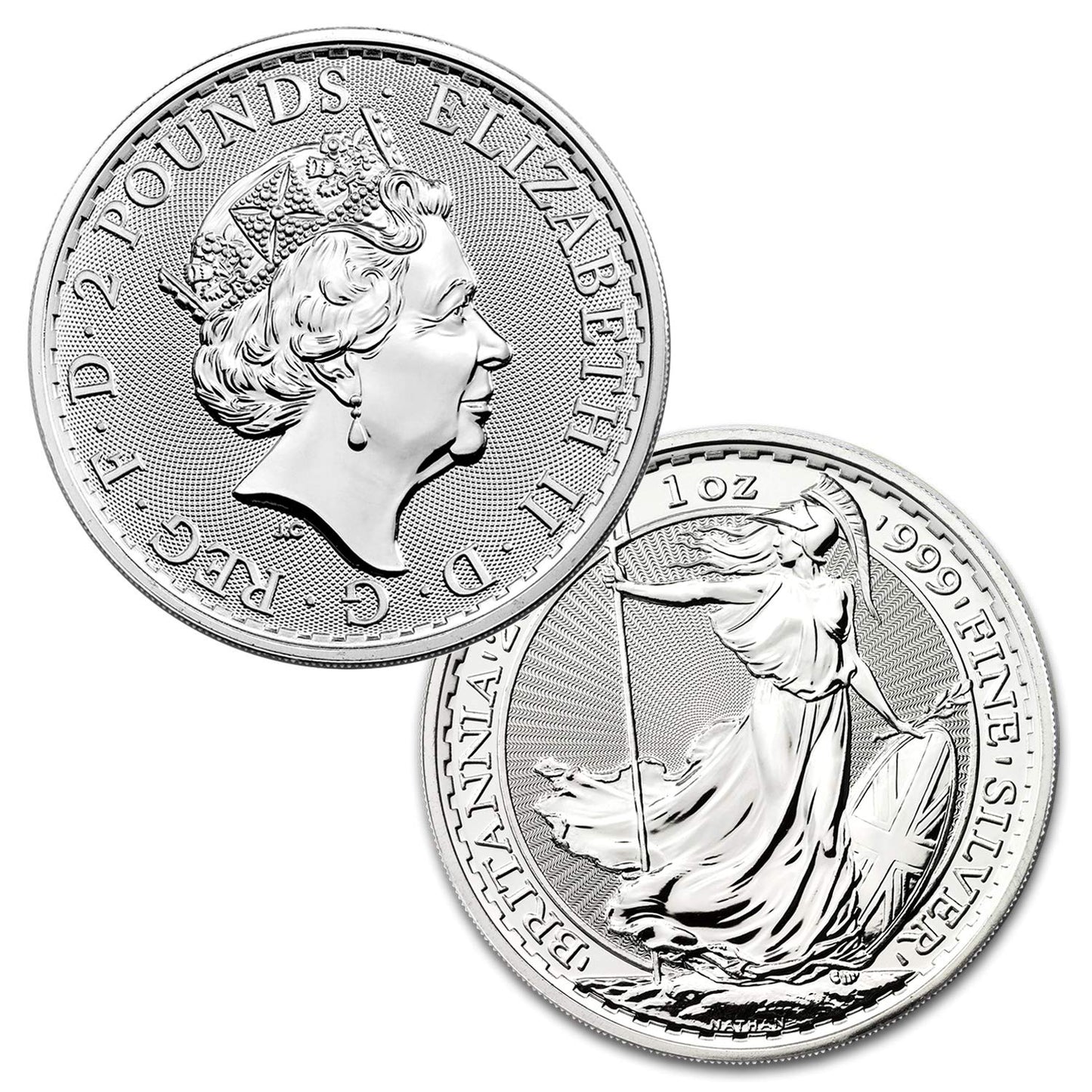 Great Britain 2020 2 Silver Britannia 1oz .999 Coin Review