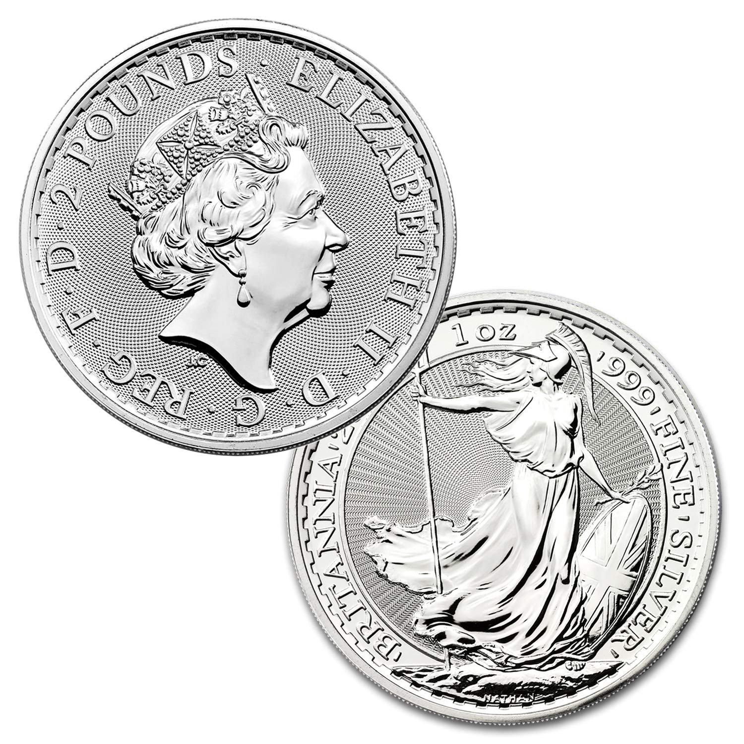 Great Britain 2020 2 Silver Britannia 1oz .999 Coin Review
