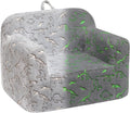 Kids Ultra-Soft Snuggle Foam Chair - Glow-in-The-Dark Dinosaurs