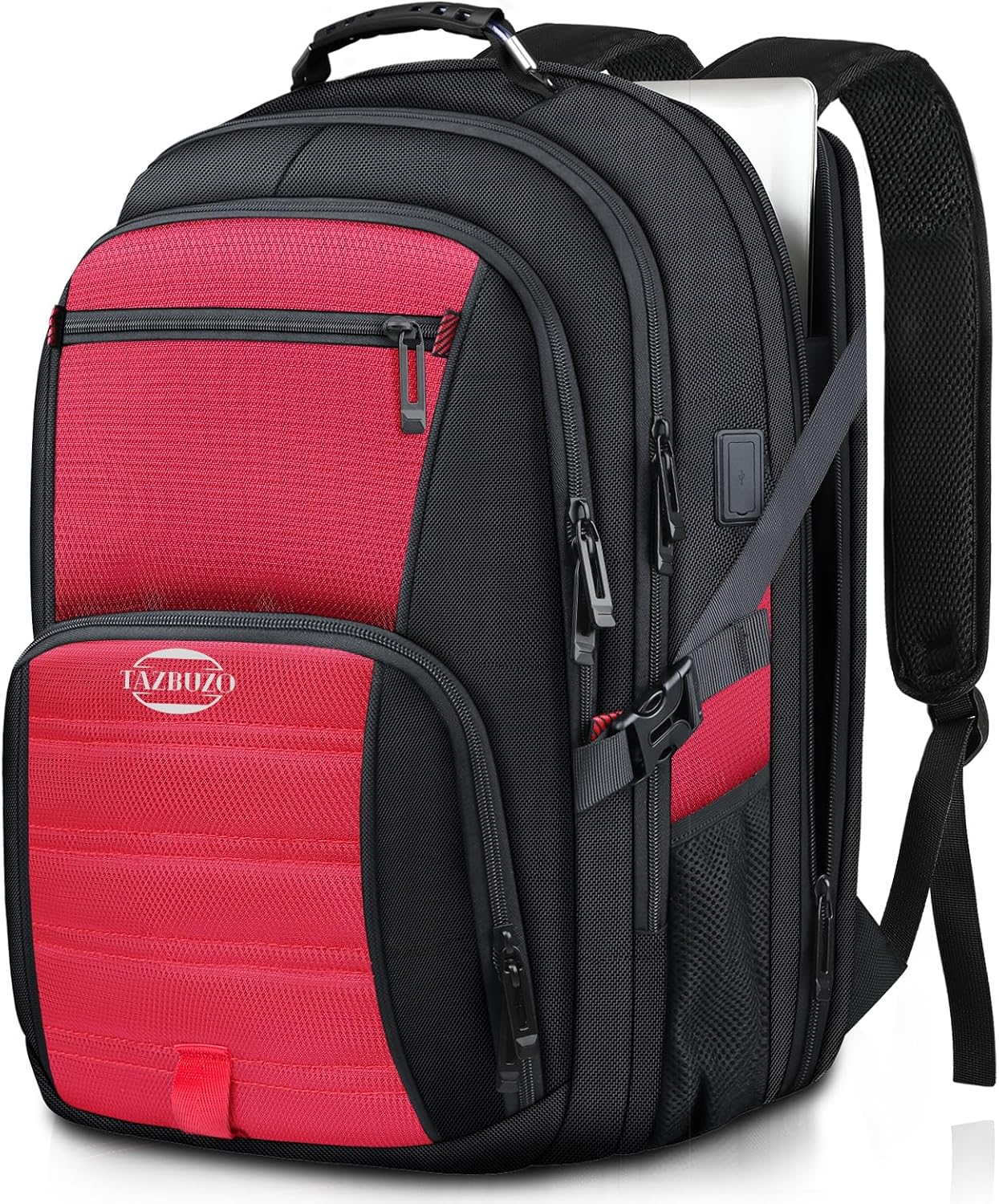 52L Extra Large Travel Backpack with USB Port for Comfort
