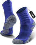 CWVLC Cushioned Compression Sport Quarter Socks 4-Pack - Supportive