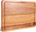 OAKSWARE 20 x 15 in Extra Large Acacia Cutting Board - Durable Edge