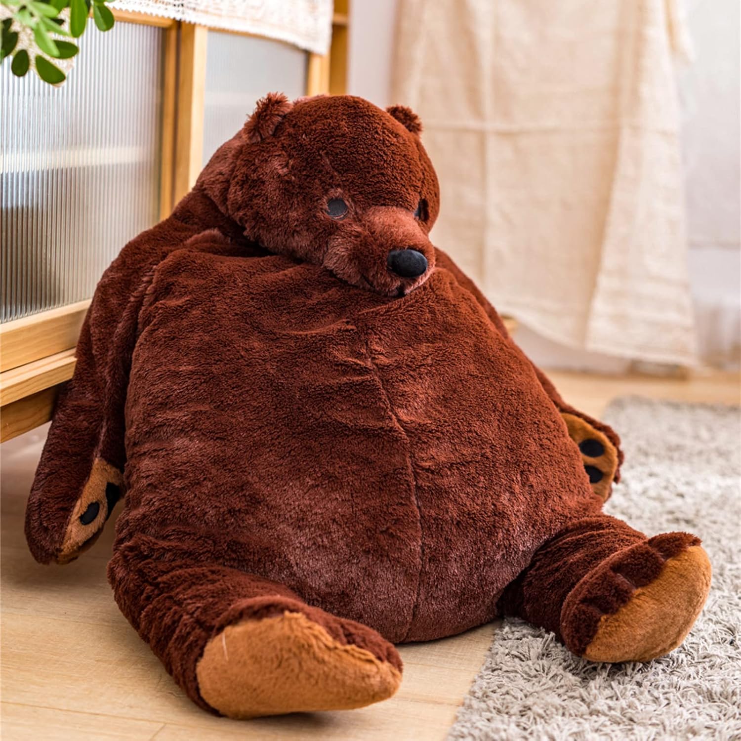 Djungelskog Bear Giant Simulation 100 cm Plush Toy for All Ages