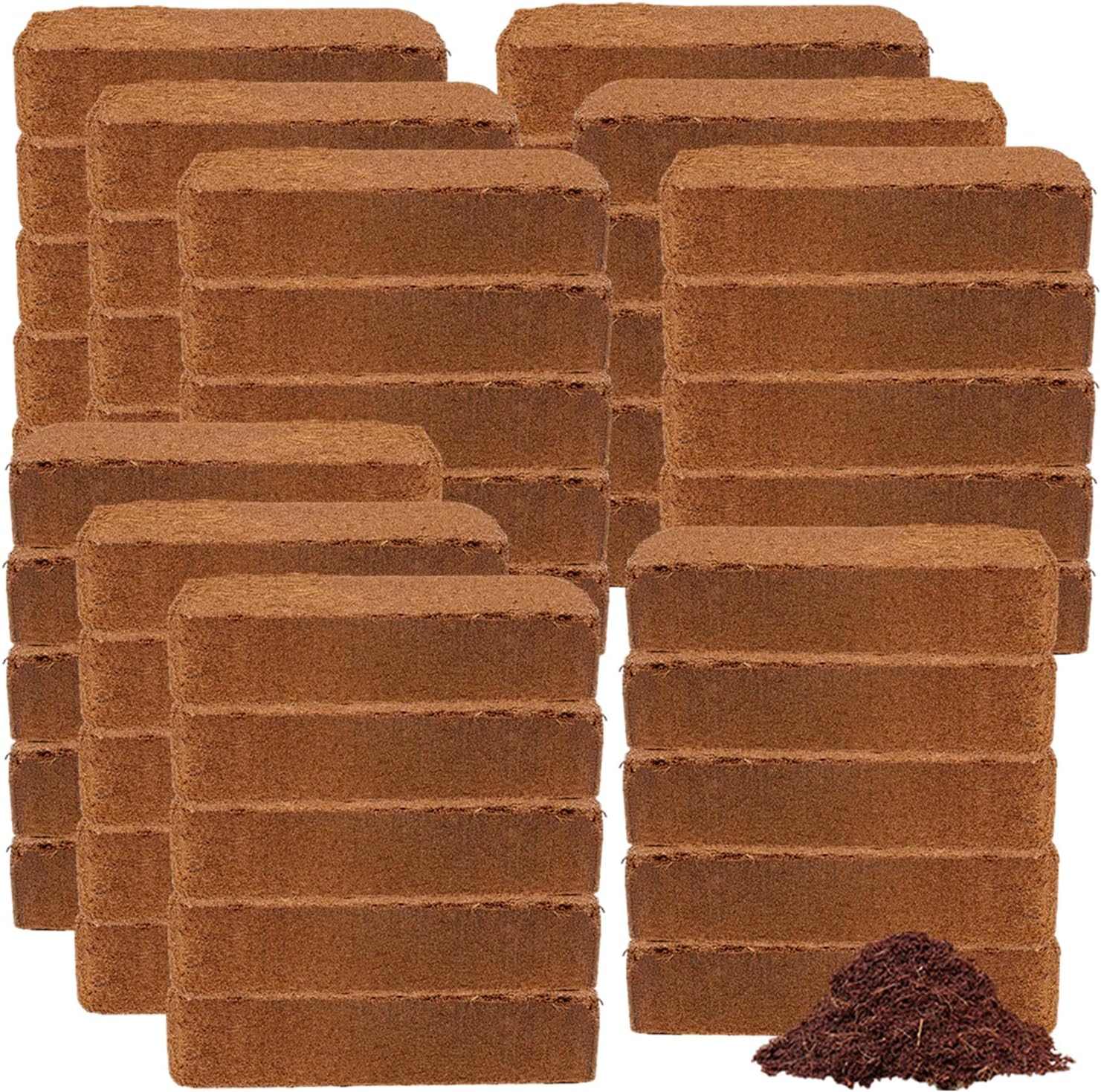 Coco Bliss Coco Coir Bricks for Organic Plant Growth and Soil