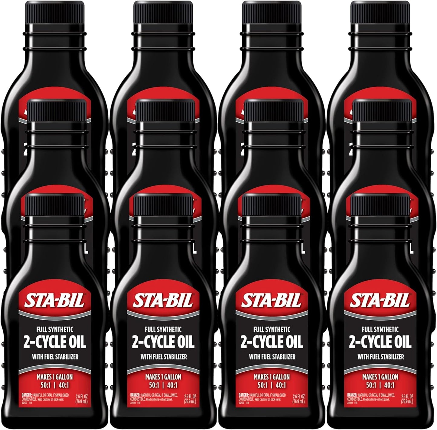 STA-BIL Full Synthetic 2-Cycle Oil with Fuel Stabilizer Benefits