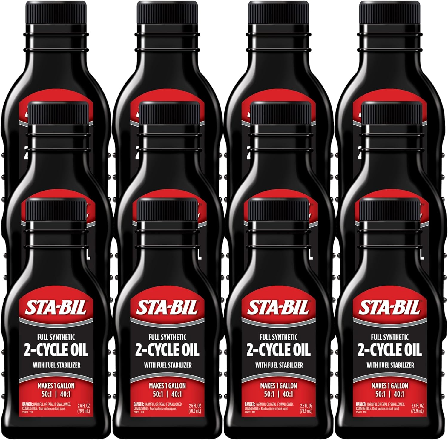 STA-BIL Full Synthetic 2-Cycle Oil with Fuel Stabilizer Benefits