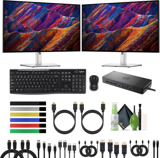 Dell Ultrasharp U2723QE 27 4K Monitor Bundle