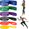 Resistance Bands for Working Out, 6 Pack - Versatile Home Training