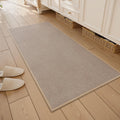RESARE Non Slip Bathroom Runner 24x47 in - Super Absorbent Bath Rug