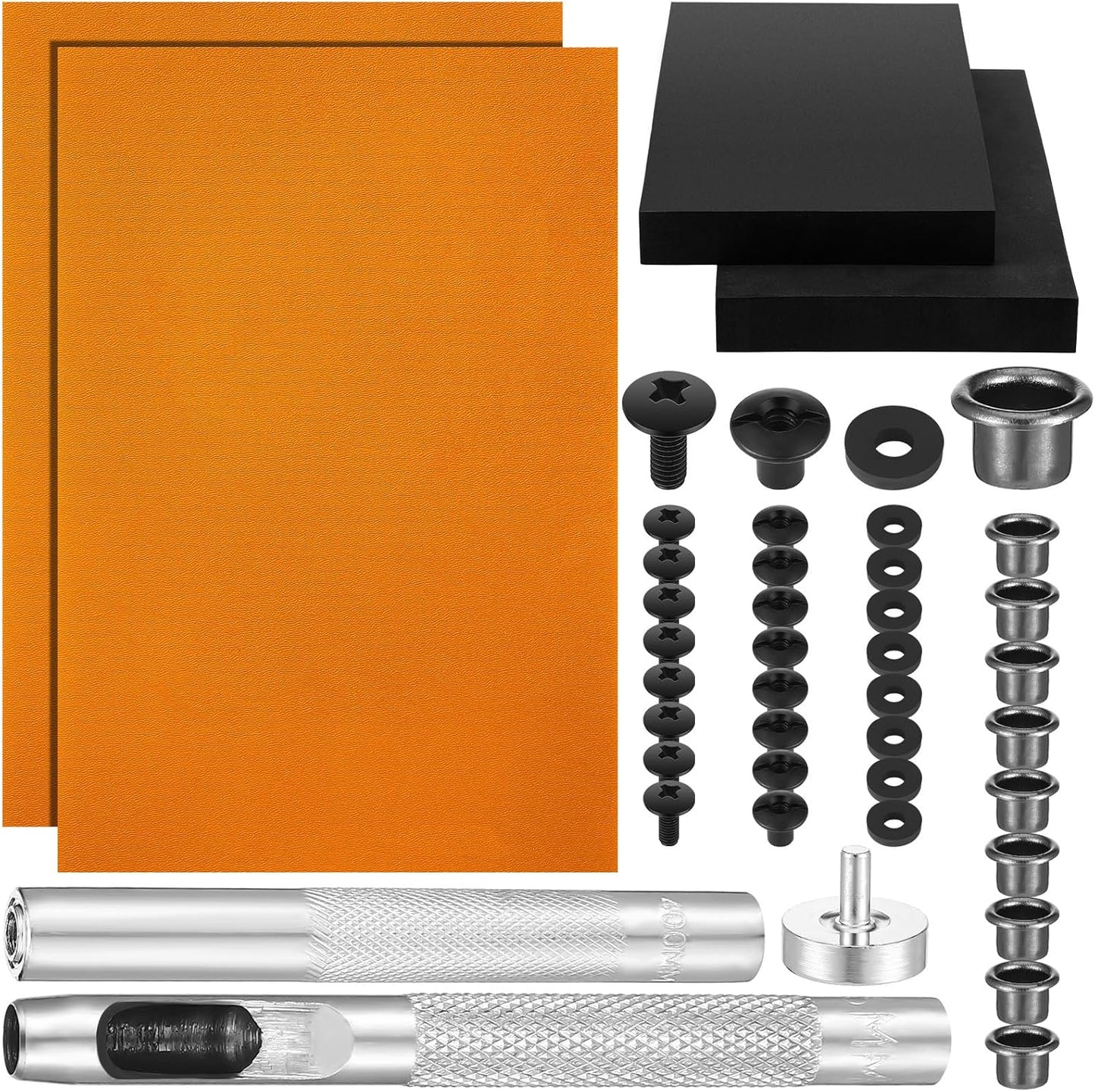 87 Pcs DIY Holster Kit for Crafting Knife Sheaths and More