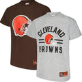 Ultra Game Youth NFL Super Soft 2-Pack T-Shirt Set - Official NFL