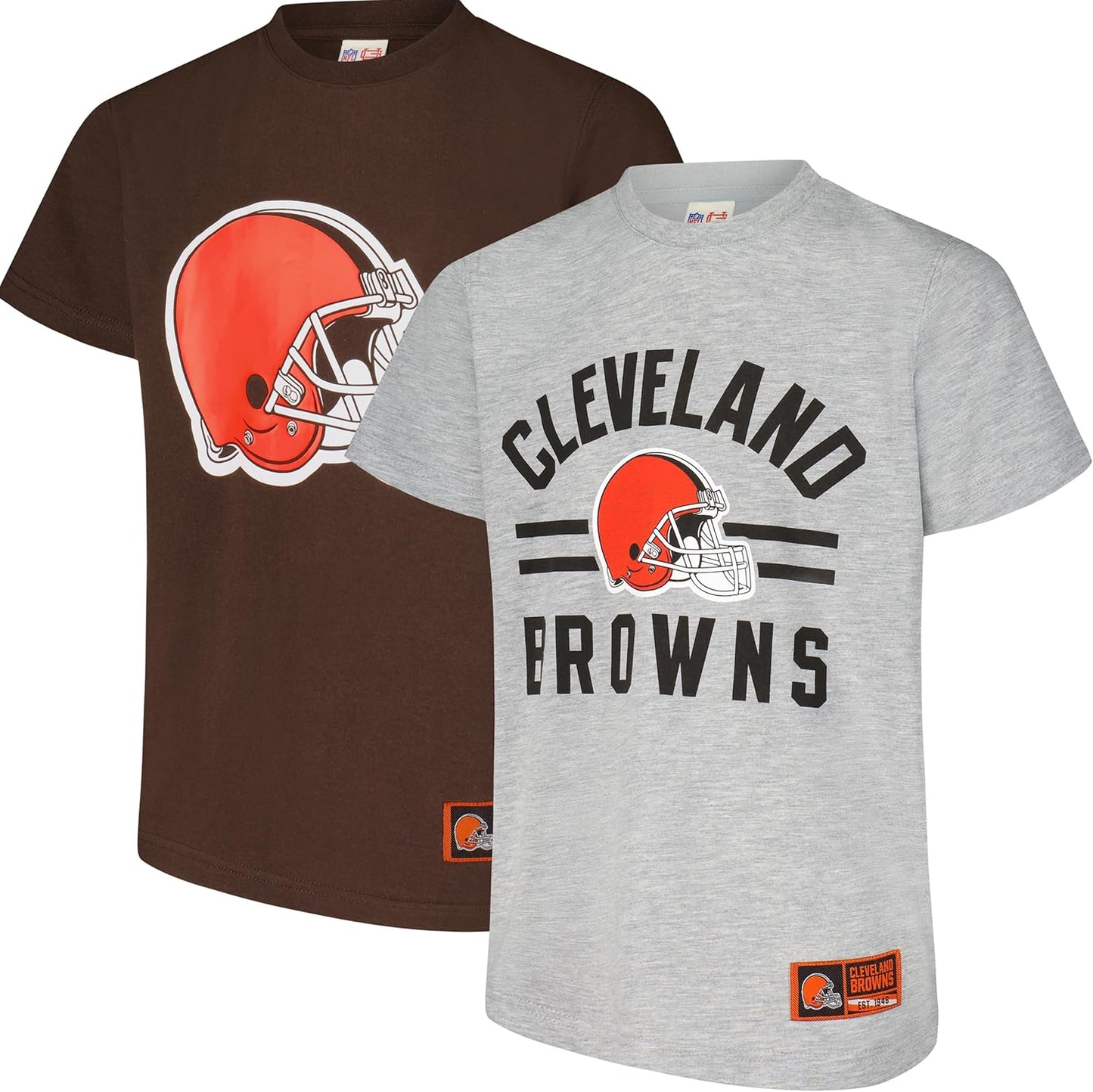 Ultra Game Youth NFL Official Super Soft T-Shirt Set for Fans