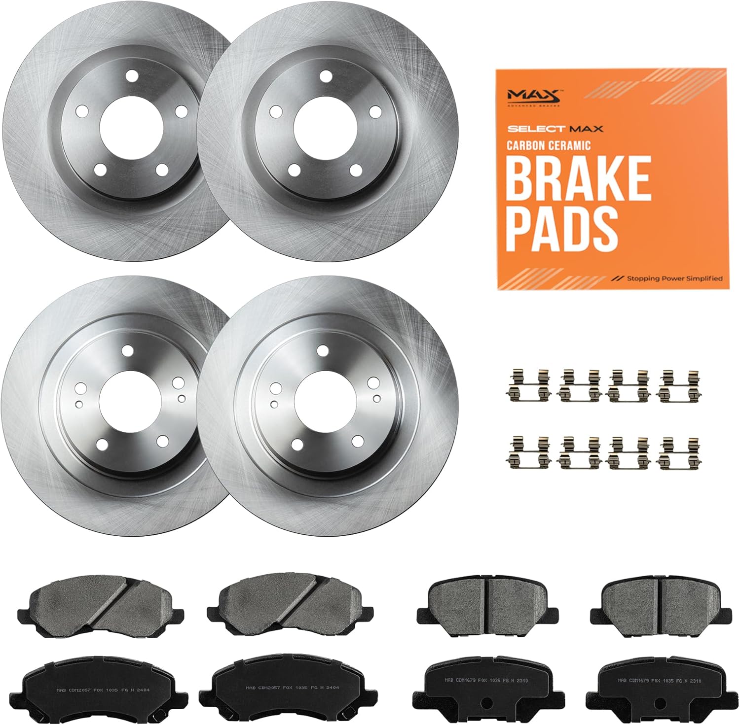Max Advanced Brakes ValueMAX Brake Kit for Mitsubishi Outlander