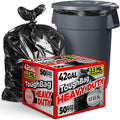 ToughBag 42 Gallon Trash Bags 38 x 48 in - Heavy Duty Contractor Bags