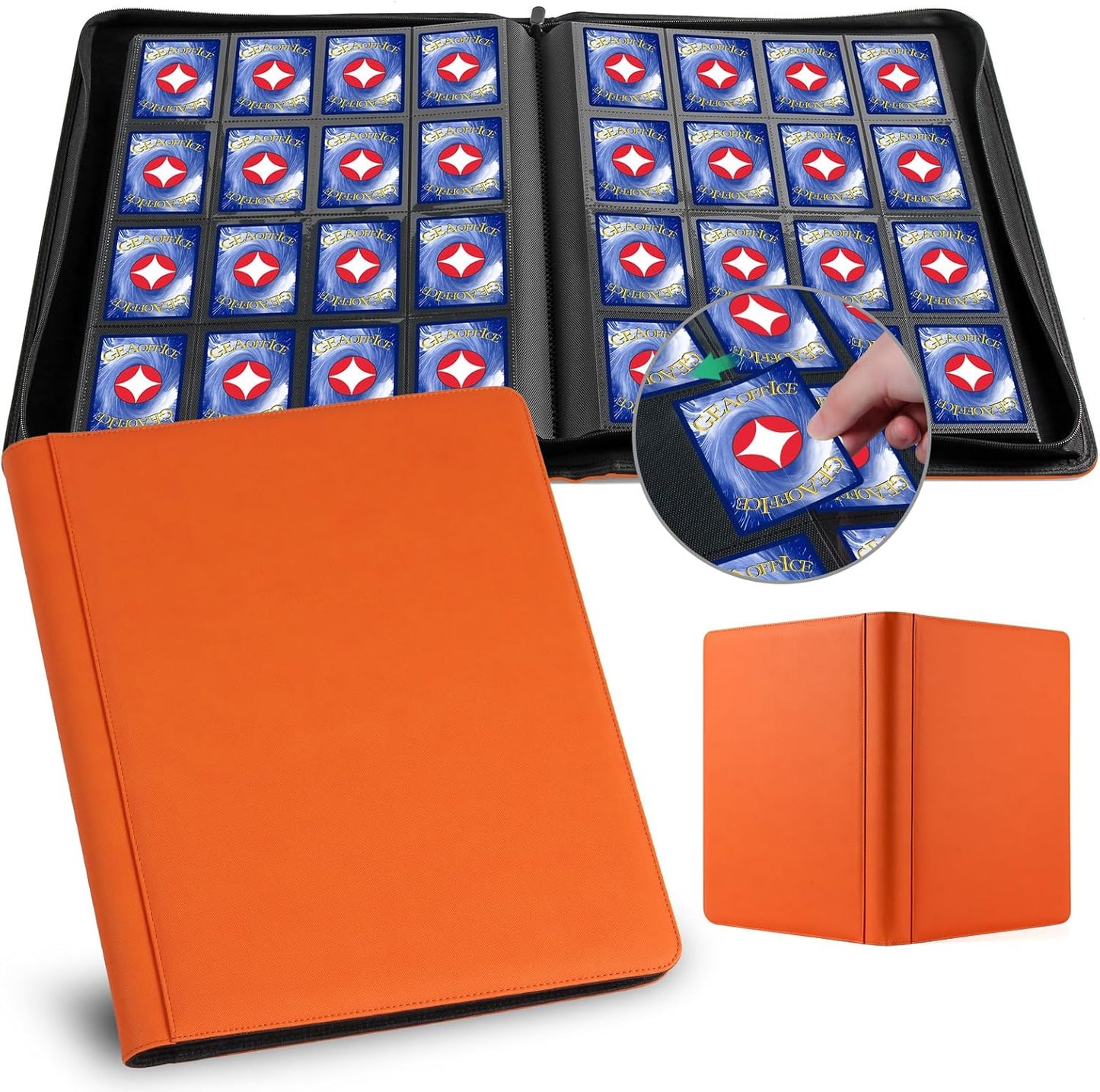 1000+ Pockets Trading Card Binder for YuGiOh and MTG Cards
