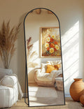 Full Length Arched Mirror 70in x 24in - Elegant Full Body Wall