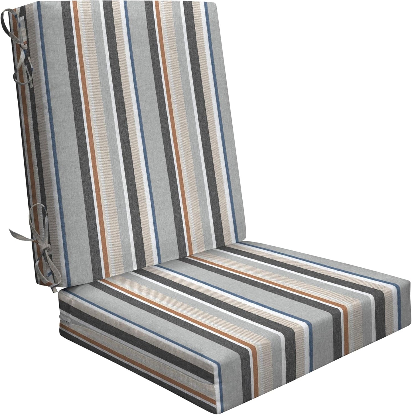 Honeycomb Outdoor Highback Chair Cushion for Comfort & Style