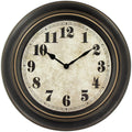 45MinST 18 in Retro Wall Clock - Silent Vintage Style