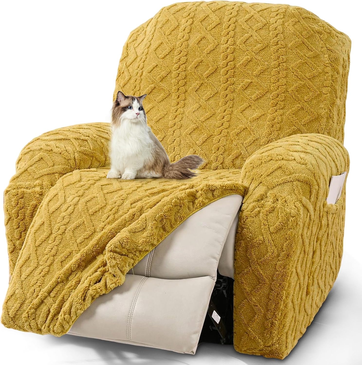 JOKIVTOU Recliner Chair Covers for Ultimate Protection and Style