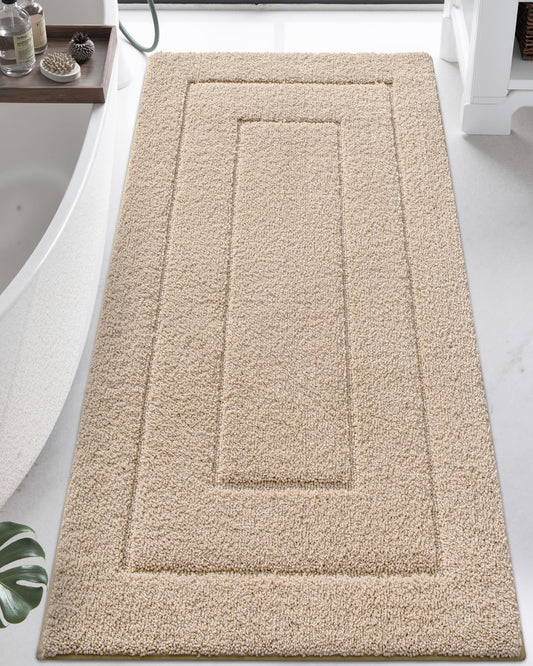 DEXI Bathroom Rug 60x24 Non Slip Washable Bath Mat Runner
