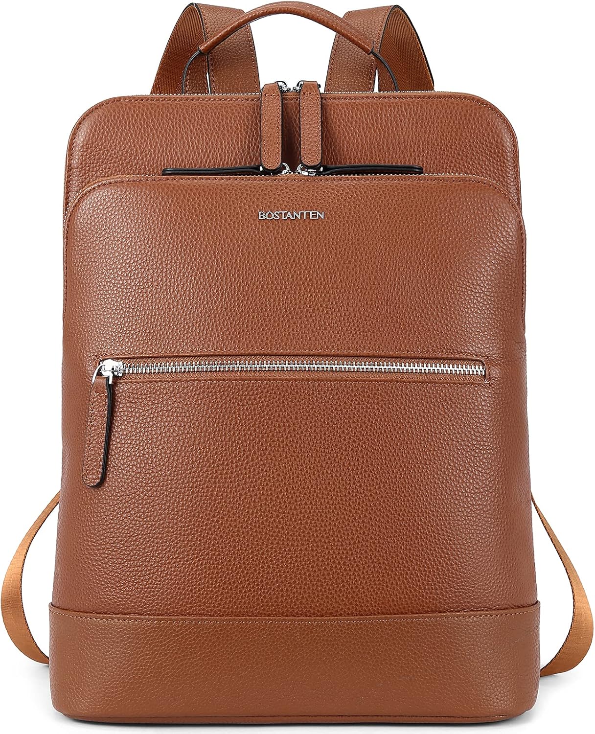 BOSTANTEN Leather Laptop Backpack for Women - Stylish & Durable