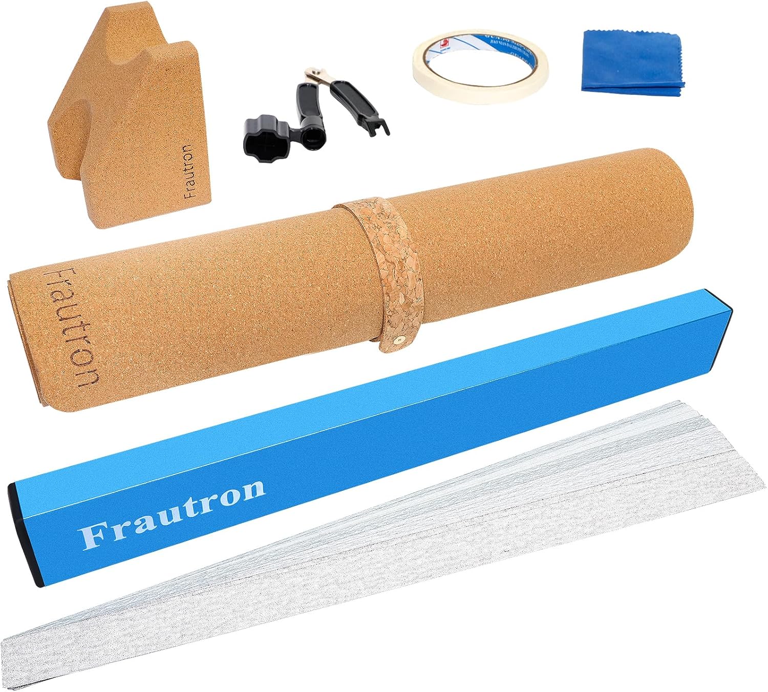 Guitar Work Mat Kit with Fret Leveling Beam and Neck Rest