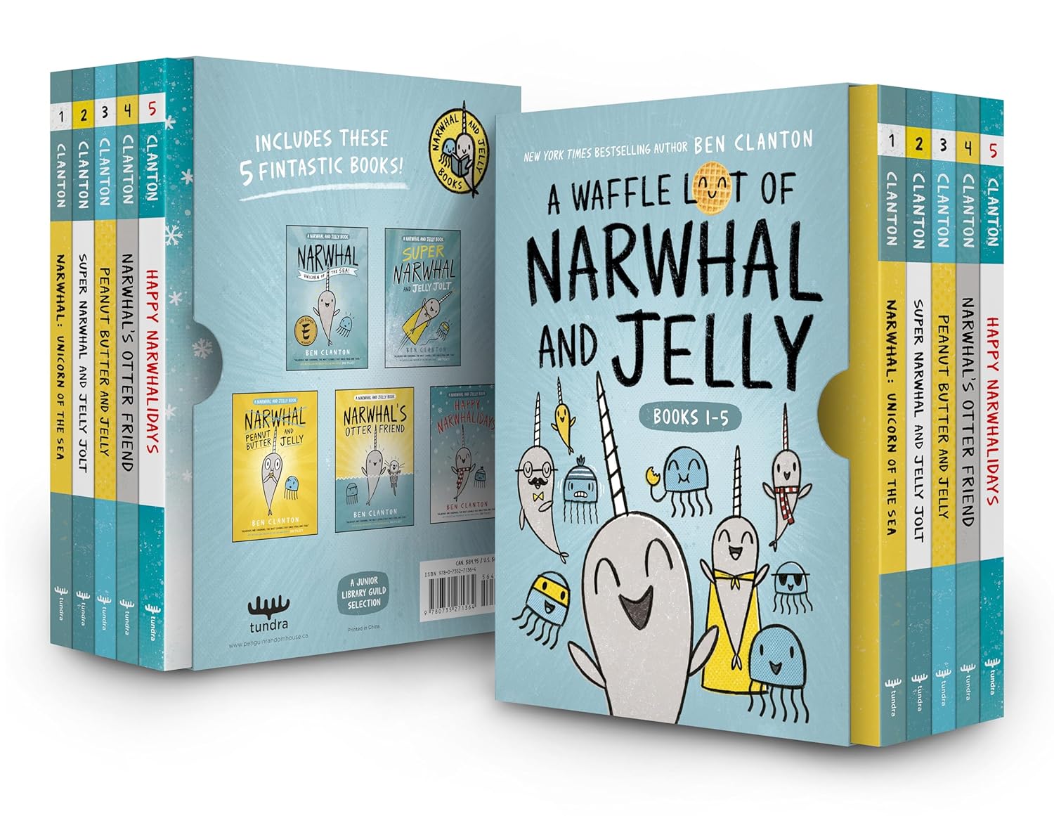 A Waffle Lot of Narwhal and Jelly: A Fun Hardcover Collection