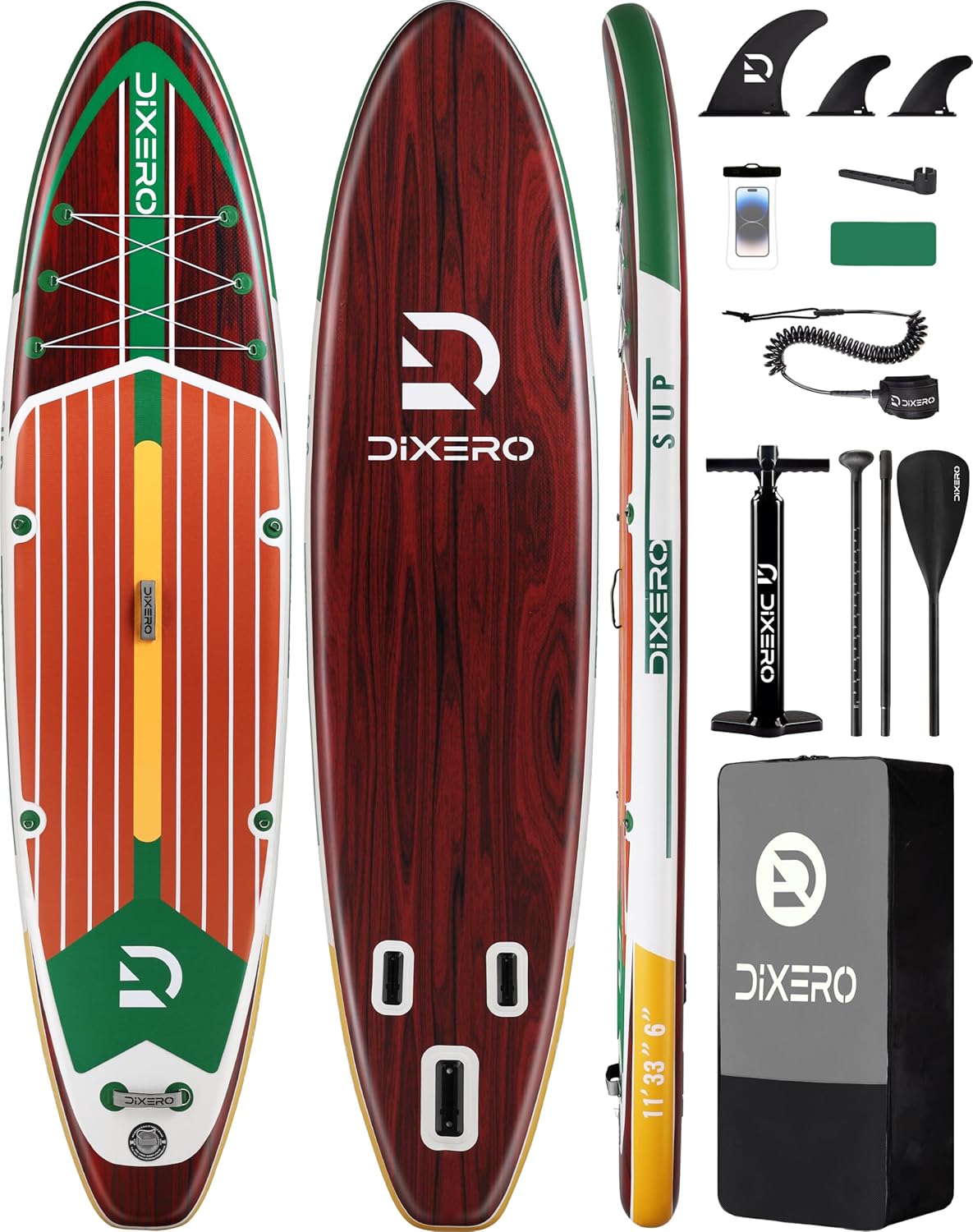 Inflatable Stand Up Paddle Board with Accessories for All Levels