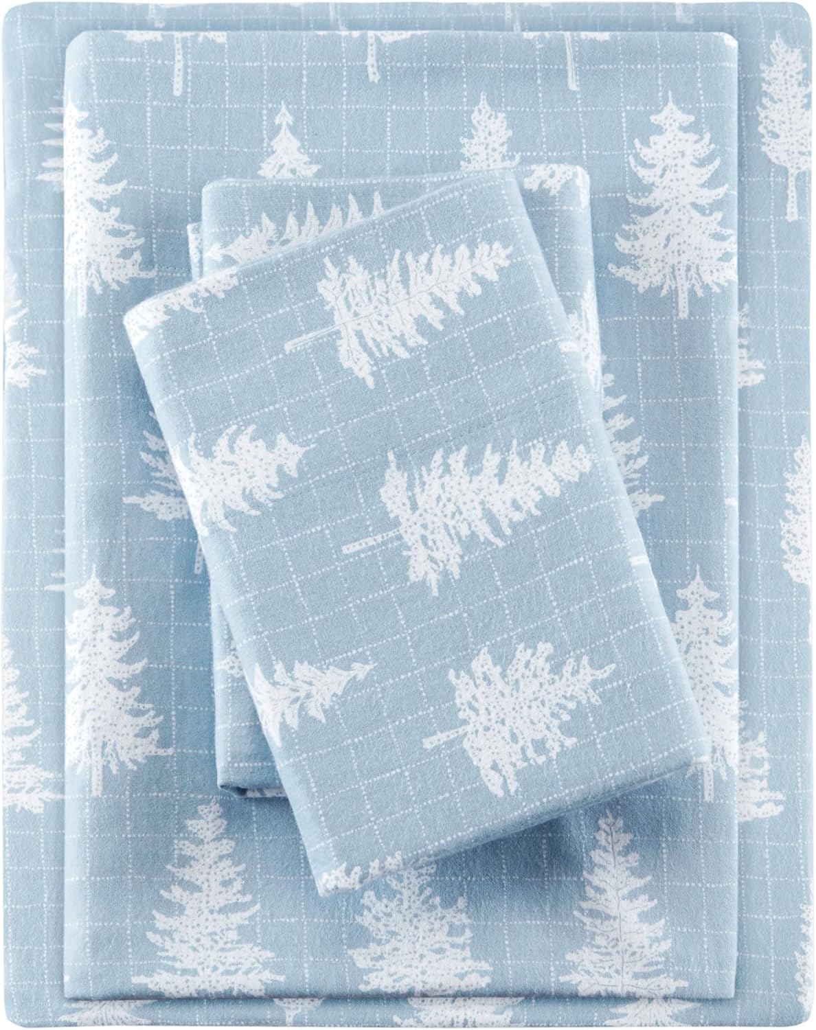 True North Cozy Flannel Cotton Sheet Set for Cold Weather