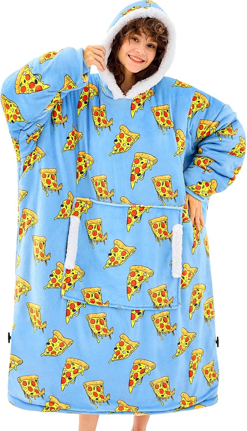 Yescool Wearable Blanket Hoodie for Cozy Winter Comfort
